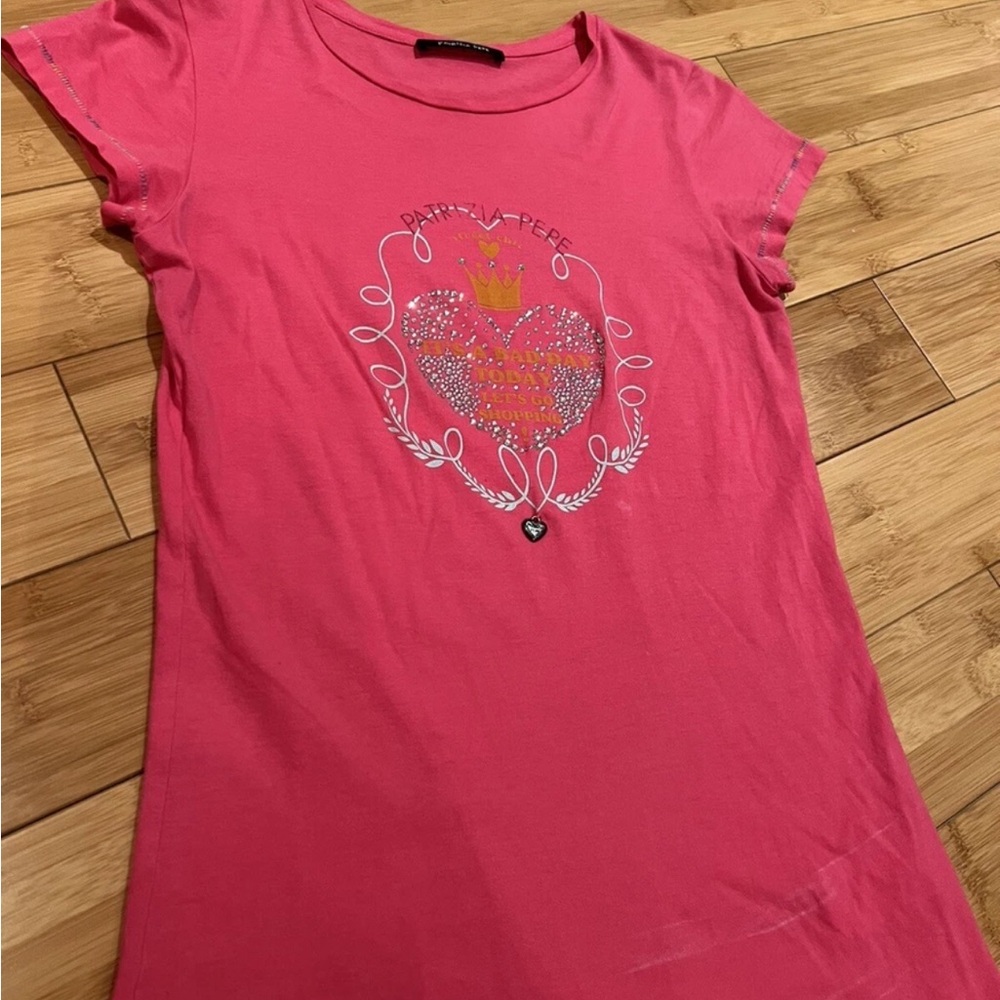 Patrizia Pepe Pink Short Sleeve Tee